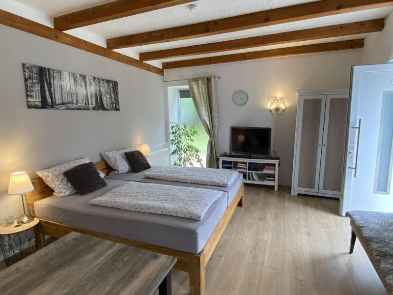 Grosses Doppelzimmer Mit Eigenem Bad Und Kuehlschrank, Frisch Saniert Friedrichskoog Kültér fotó